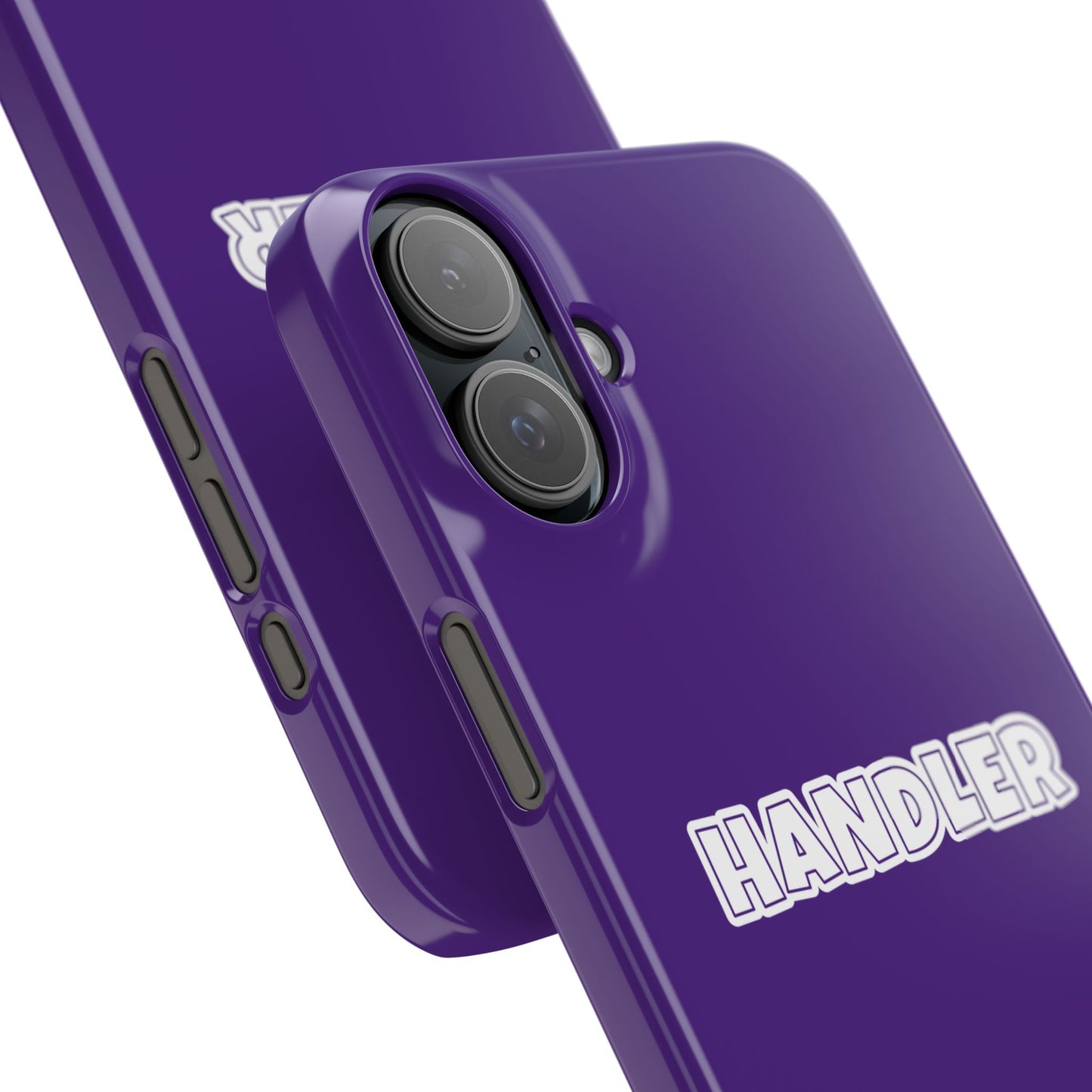 Handler Slim iPhone Cases - Purple
