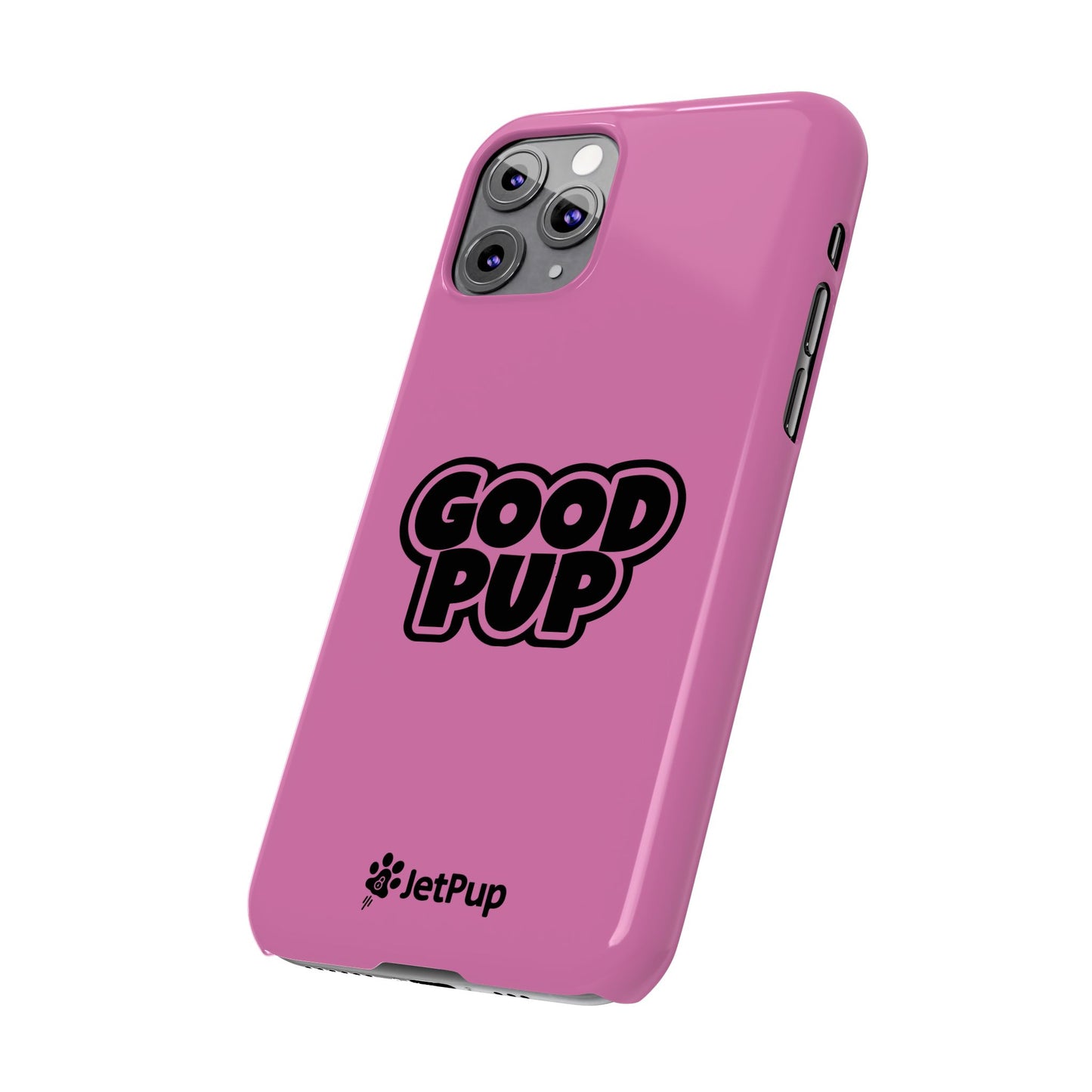 Good Pup Slim iPhone Cases - Pink