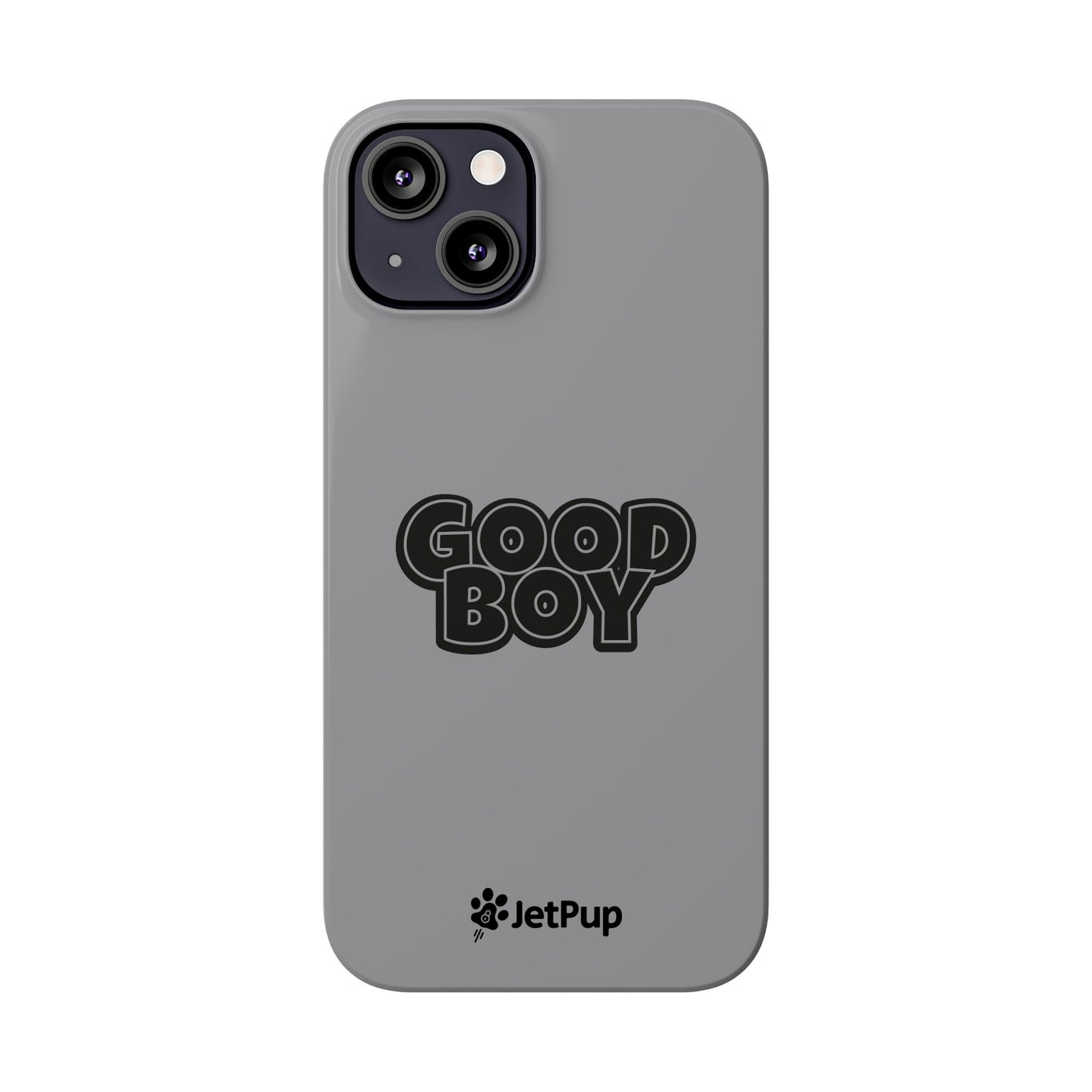 Good Boy Slim iPhone Cases - Grey
