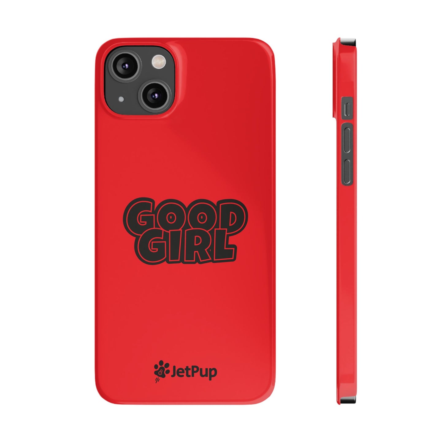 Good Girl Slim iPhone Cases - Red