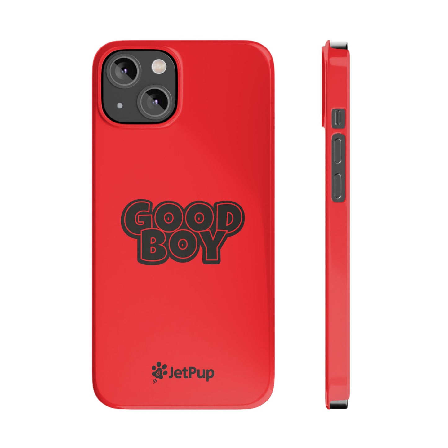 Good Boy Slim iPhone Cases - Red