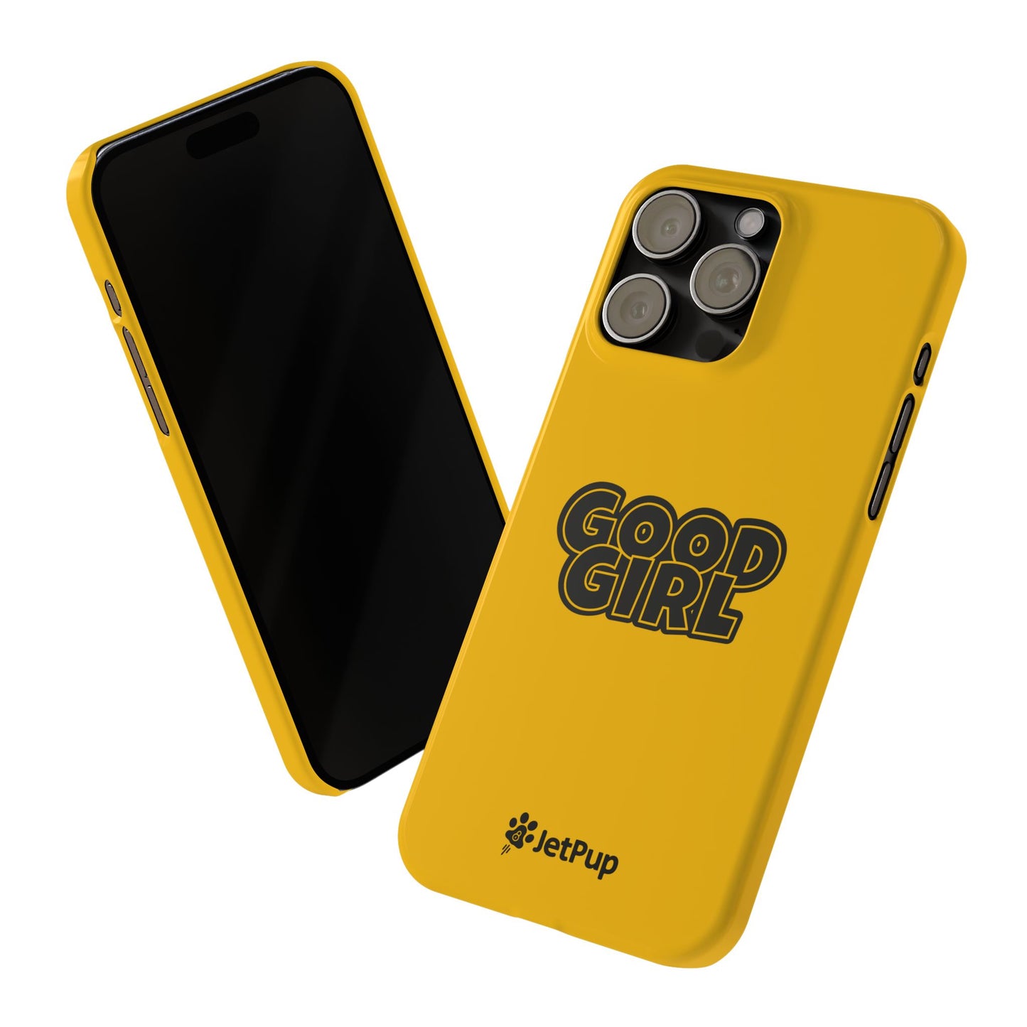 Good Girl Slim iPhone Cases - Yellow
