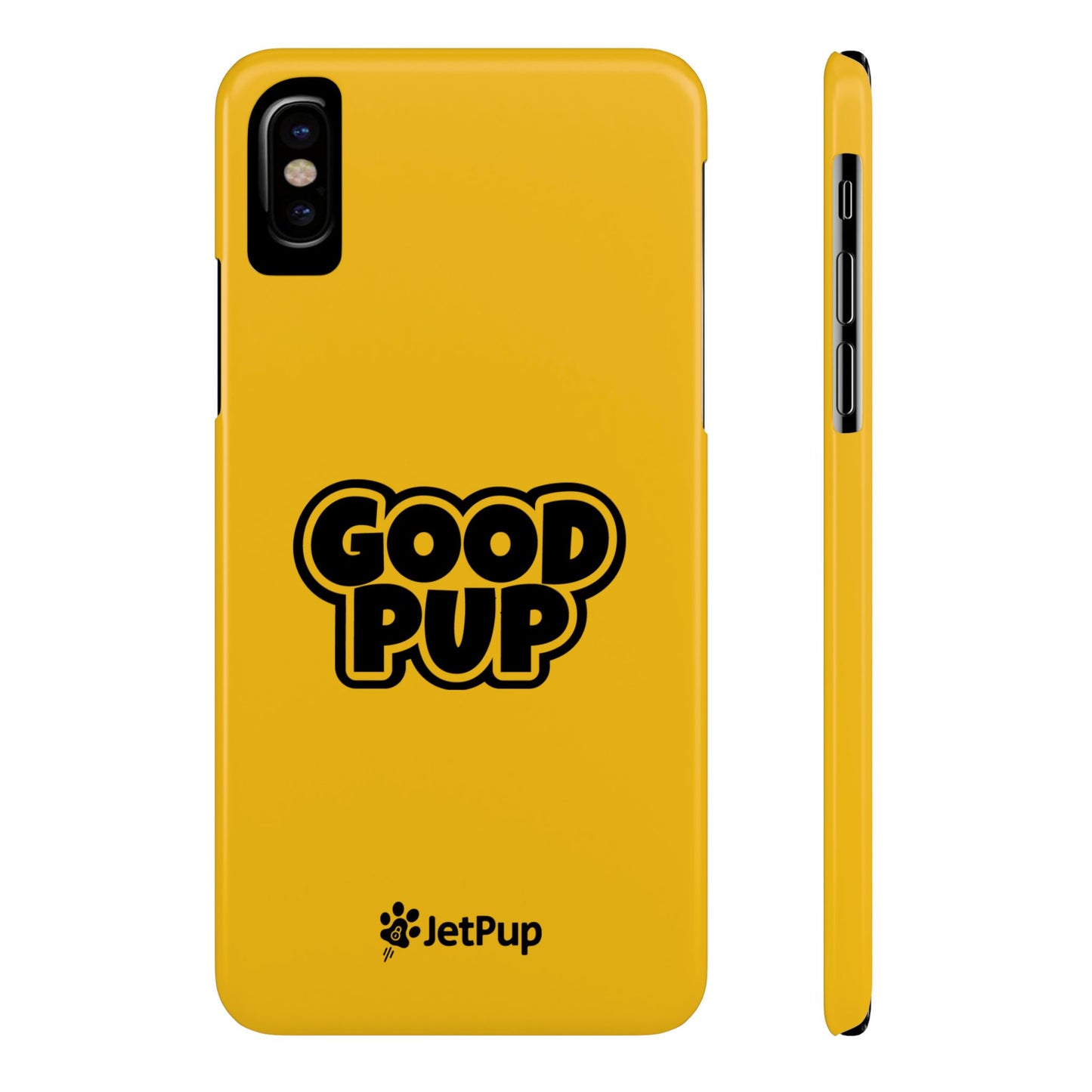 Good Pup Slim iPhone Cases - Yellow