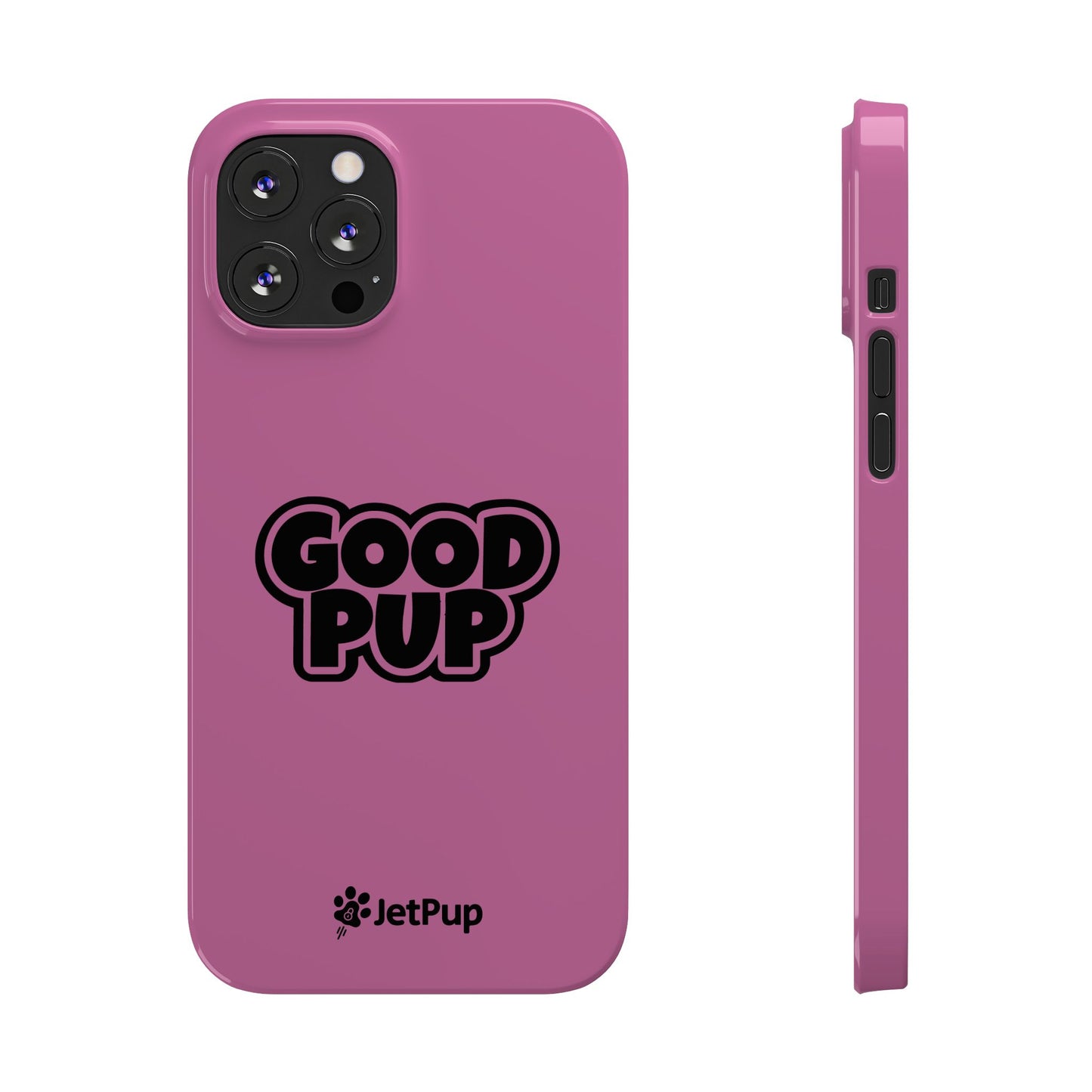 Good Pup Slim iPhone Cases - Pink