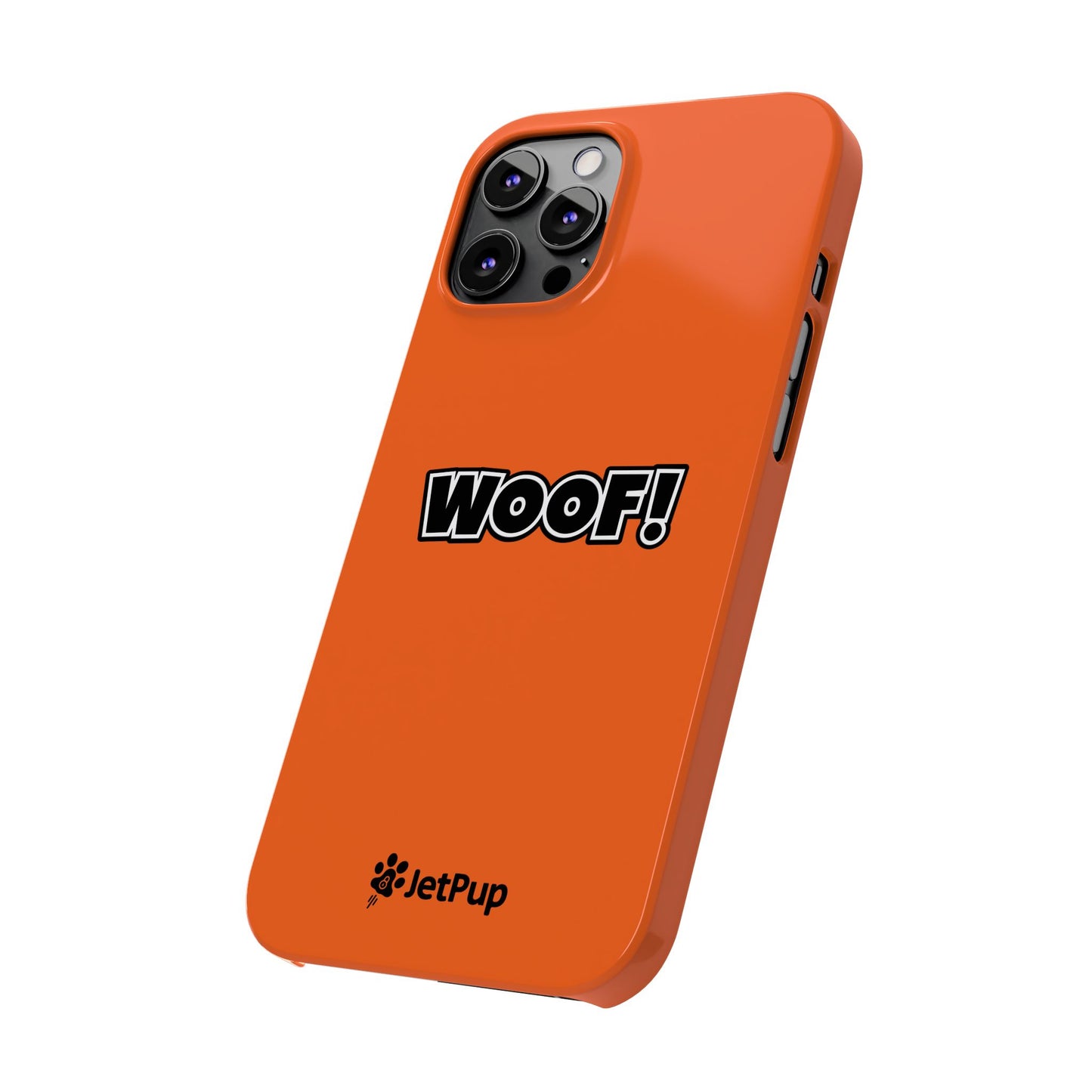 Woof Slim iPhone Cases - Orange