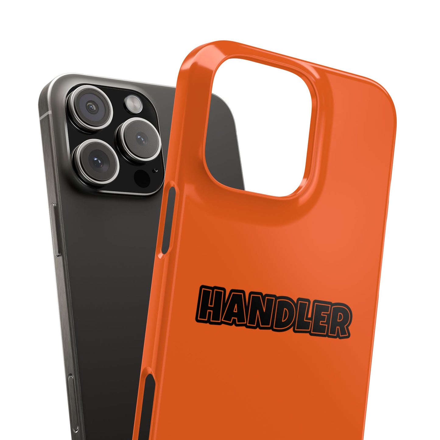Handler Slim iPhone Cases - Orange