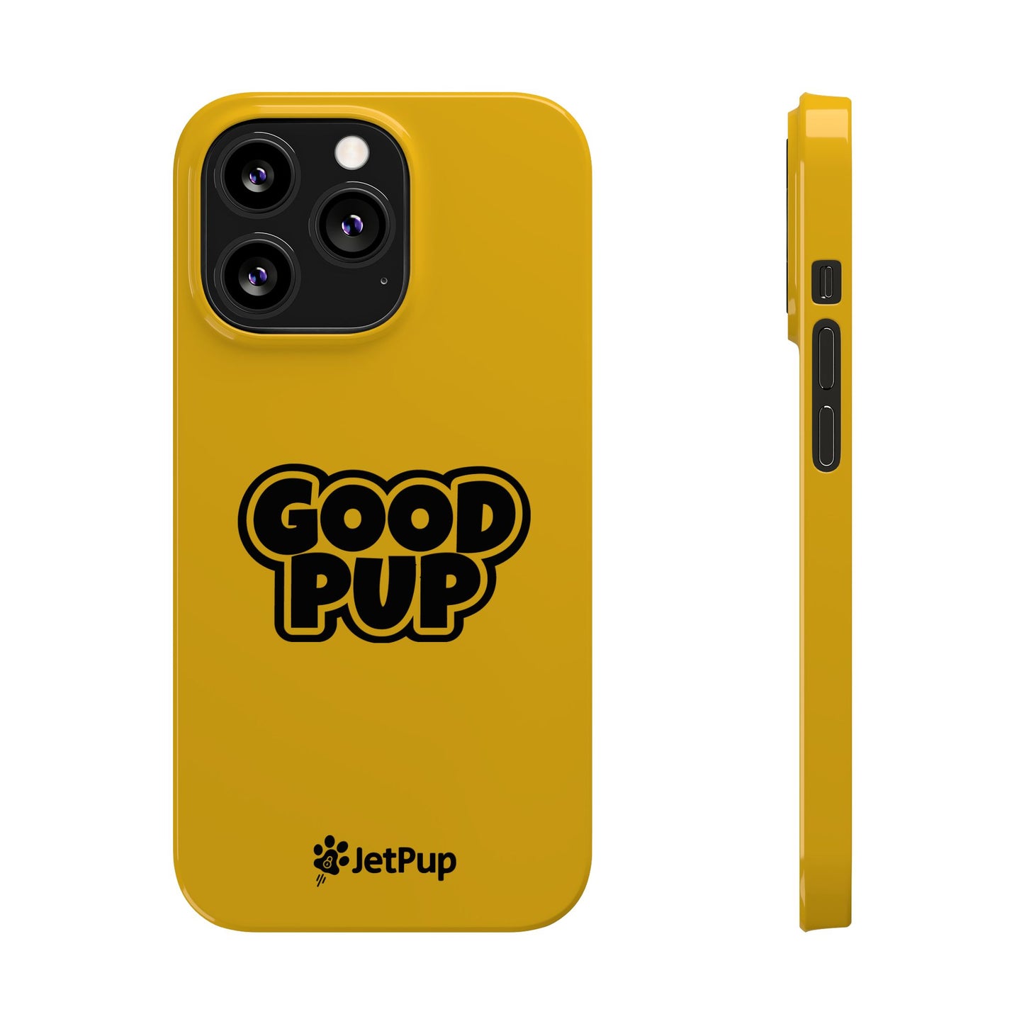 Good Pup Slim iPhone Cases - Yellow