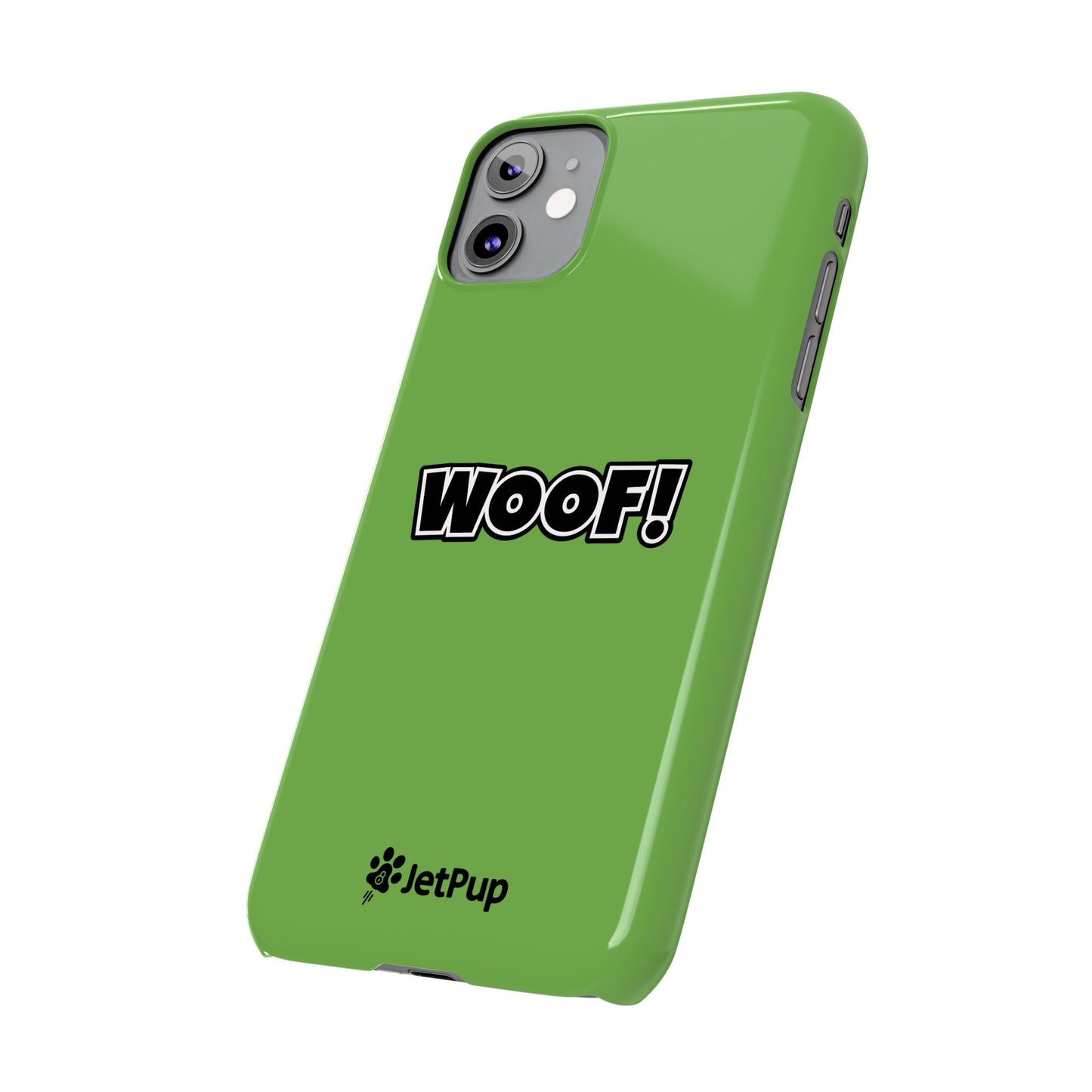 Woof Slim iPhone Cases - Green