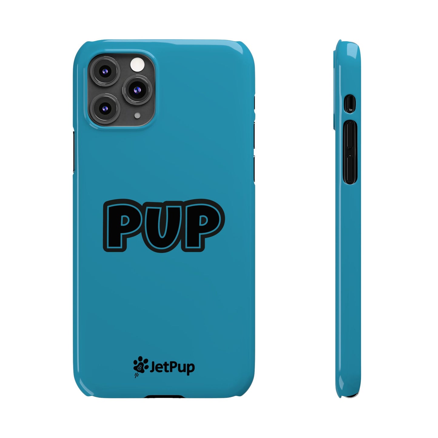 Pup Slim iPhone Cases - Turquoise