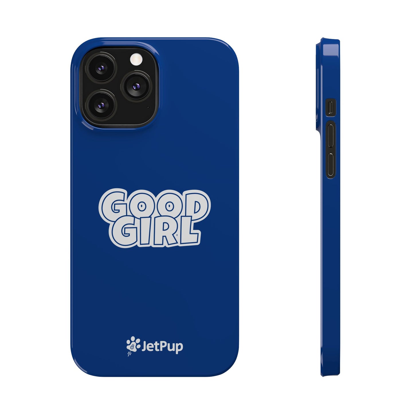 Good Girl Slim iPhone Cases - Blue