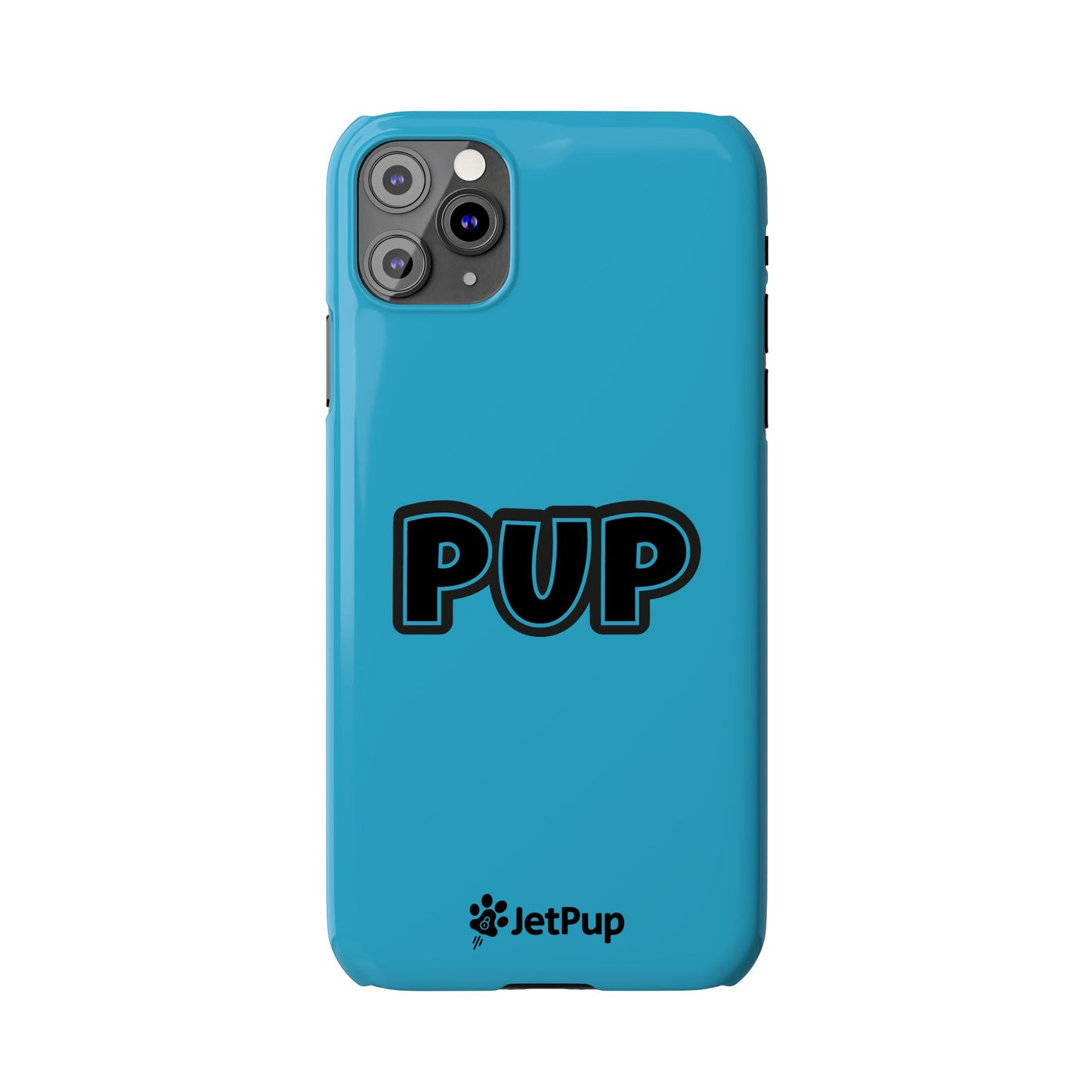 Pup Slim iPhone Cases - Turquoise