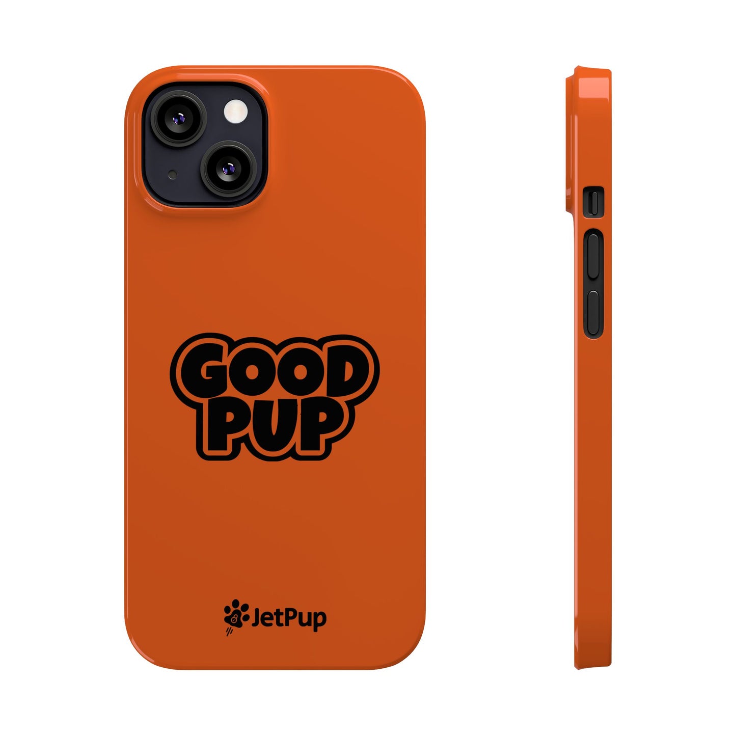 Good Pup Slim iPhone Cases - Orange