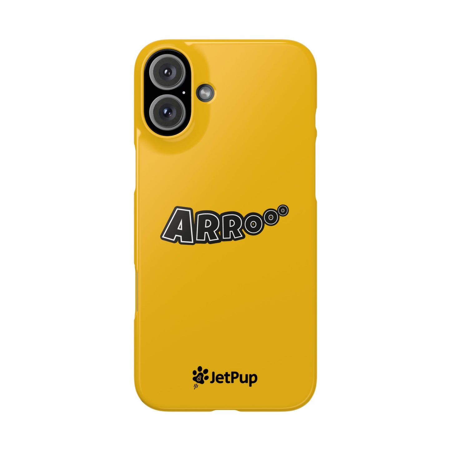 Arrooo Slim iPhone Cases - Yellow