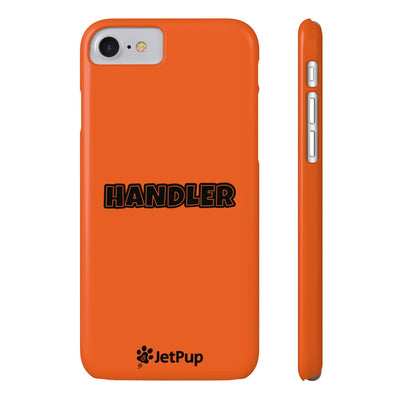 Handler Slim iPhone Cases - Orange