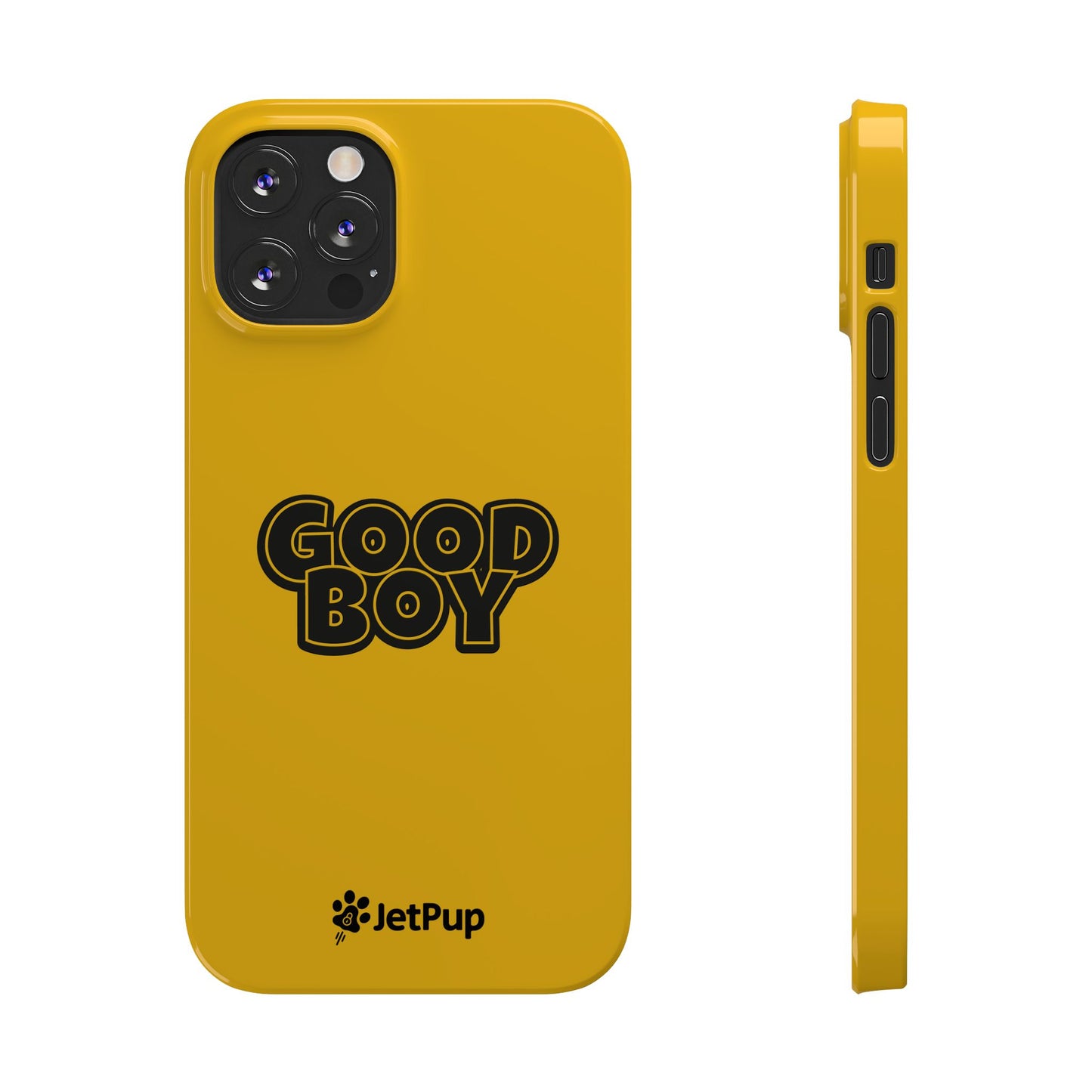 Good Boy Slim iPhone Cases - Yellow