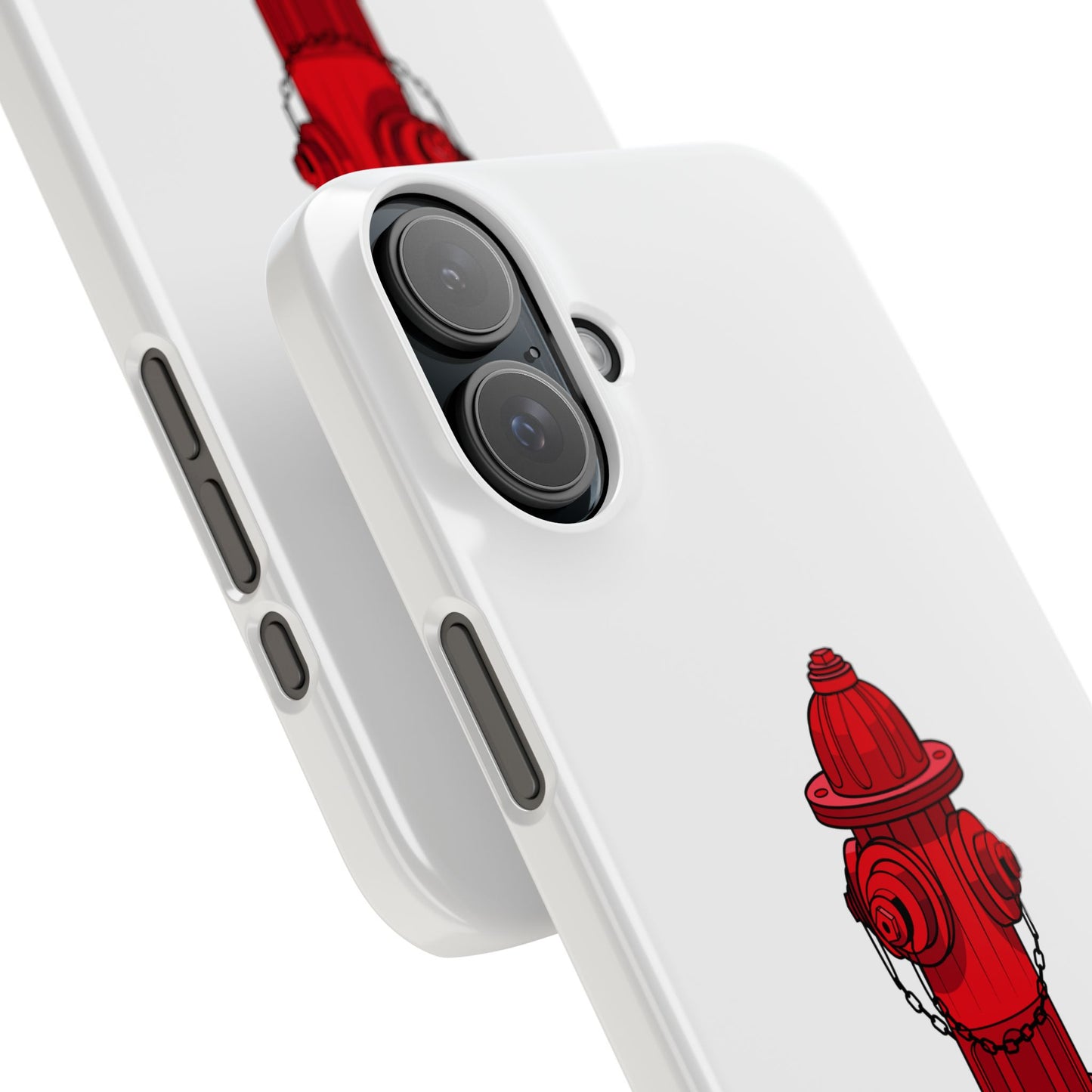 Hydrant Slim iPhone Cases - White