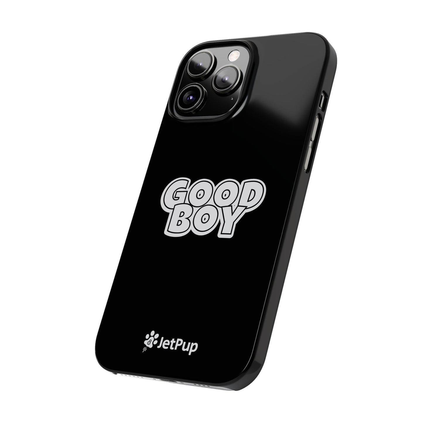 Good Boy Slim iPhone Cases - Black
