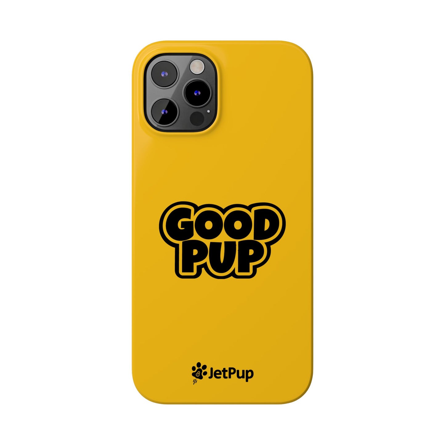 Good Pup Slim iPhone Cases - Yellow
