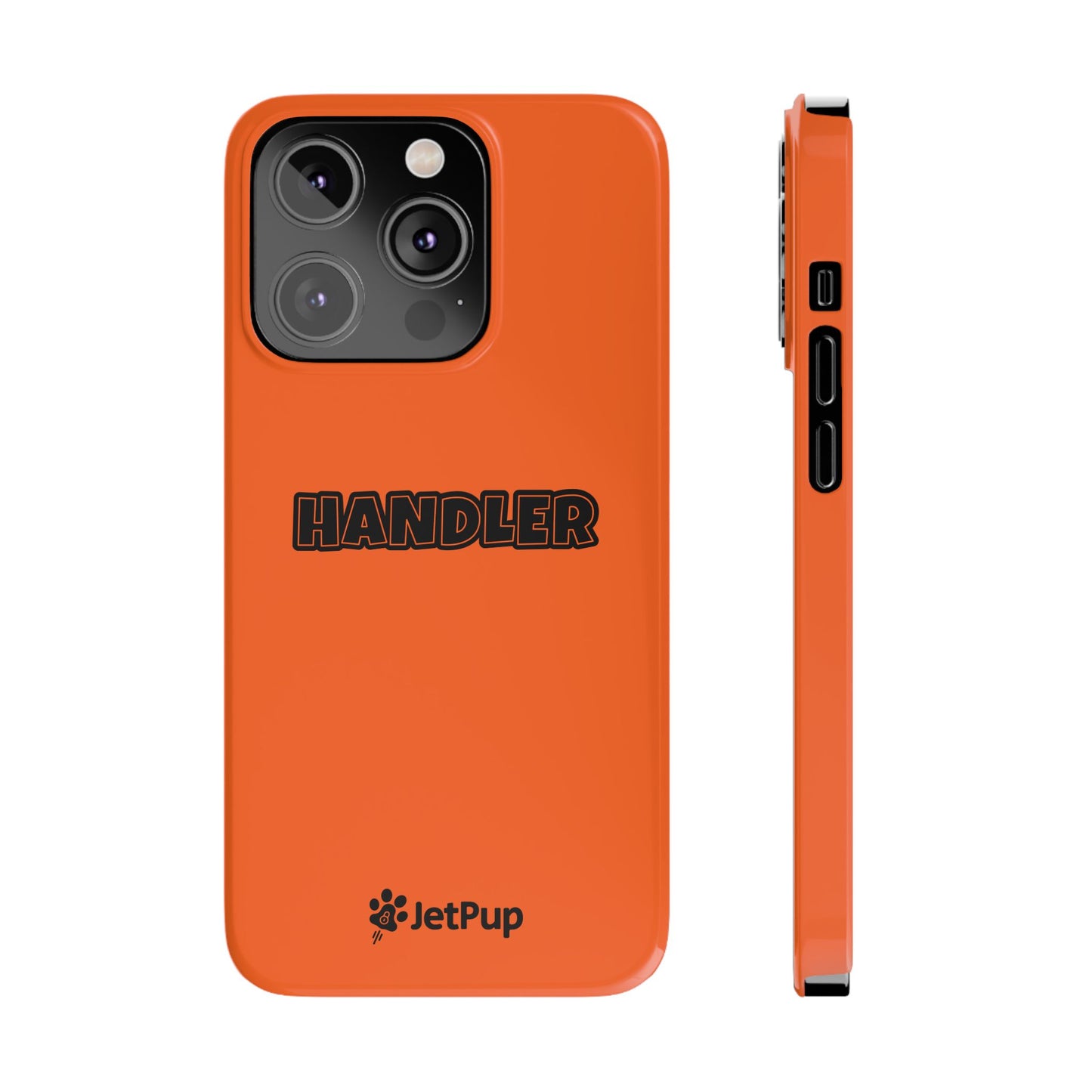 Handler Slim iPhone Cases - Orange