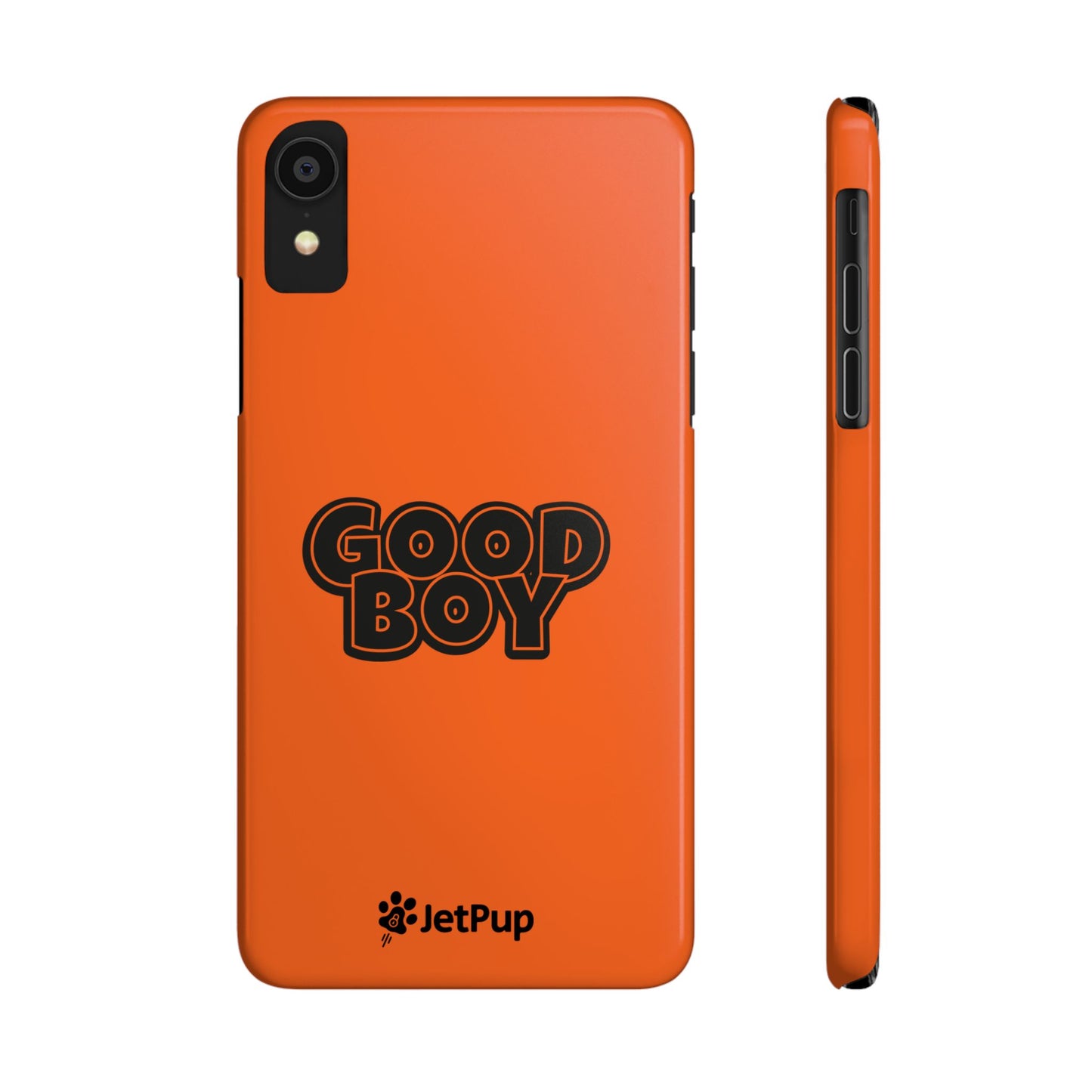 Good Boy Slim iPhone Cases - Orange