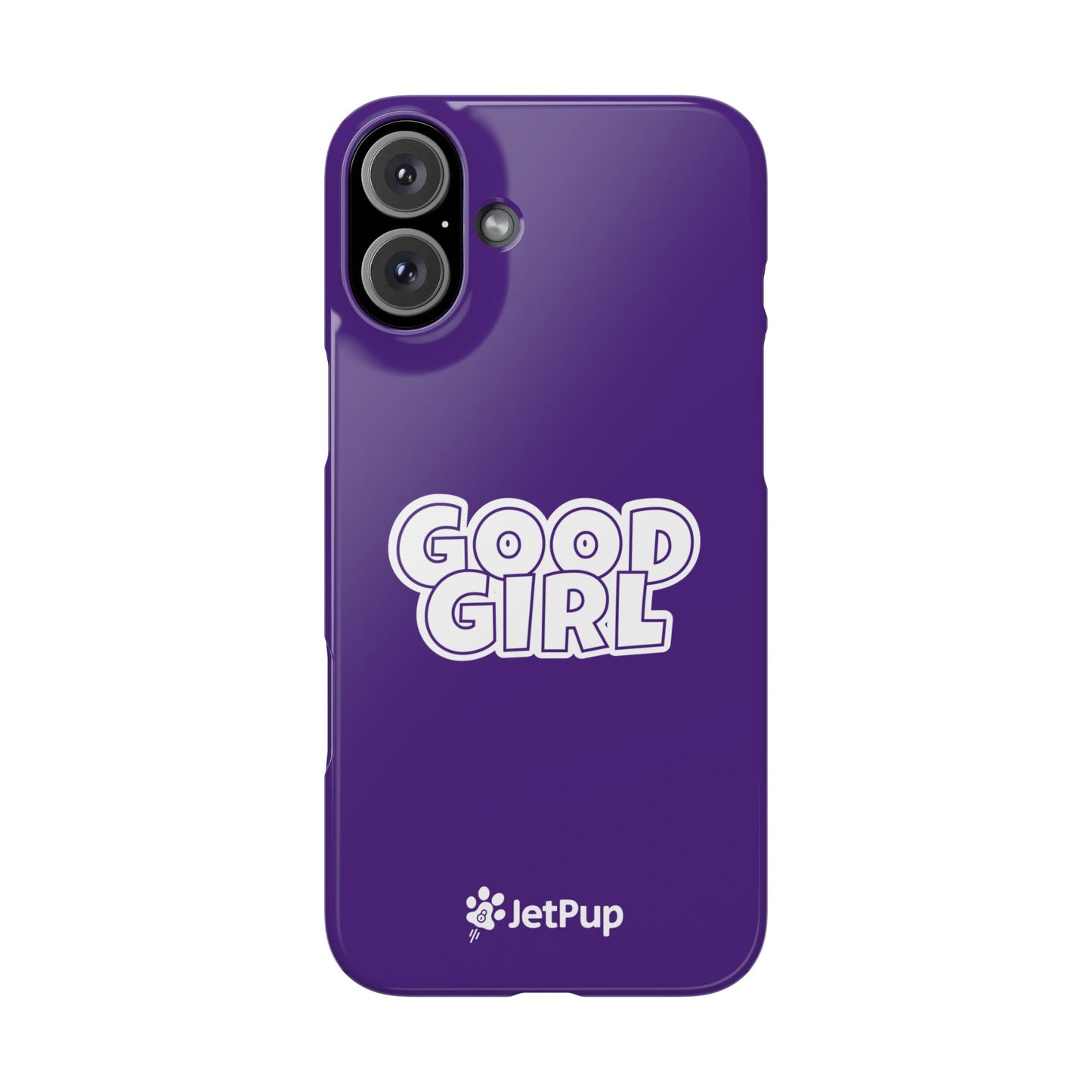 Good Girl Slim iPhone Cases - Purple