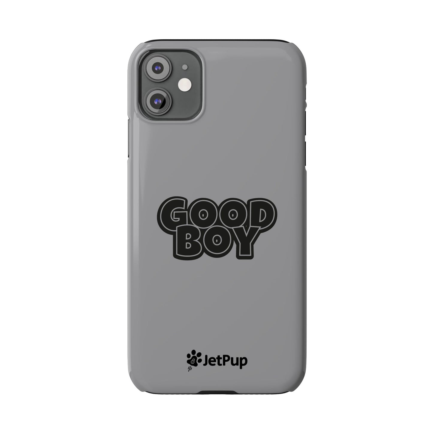Good Boy Slim iPhone Cases - Grey