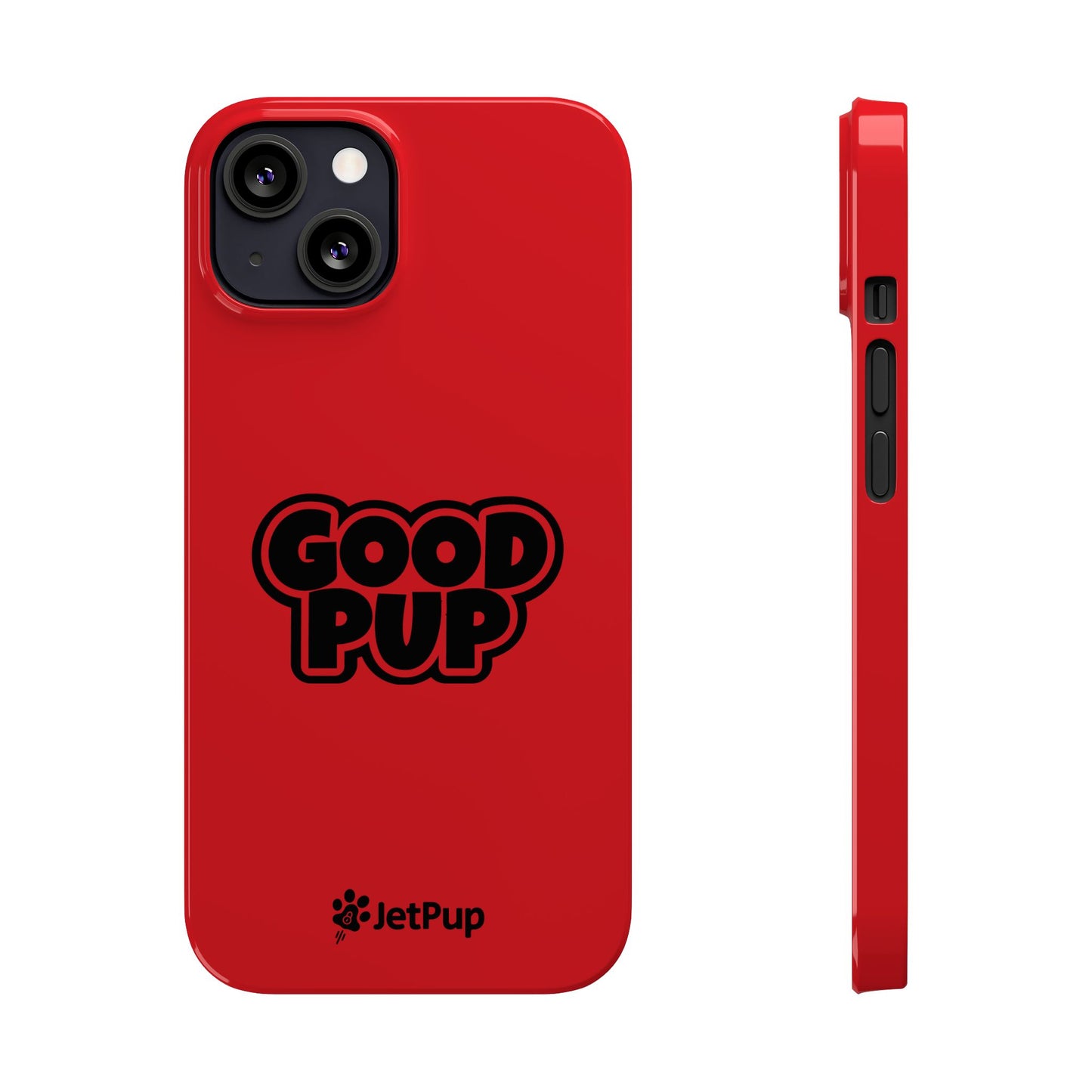 Good Pup Slim iPhone Cases - Red