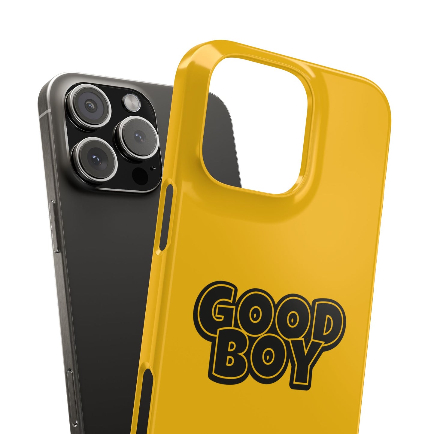 Good Boy Slim iPhone Cases - Yellow