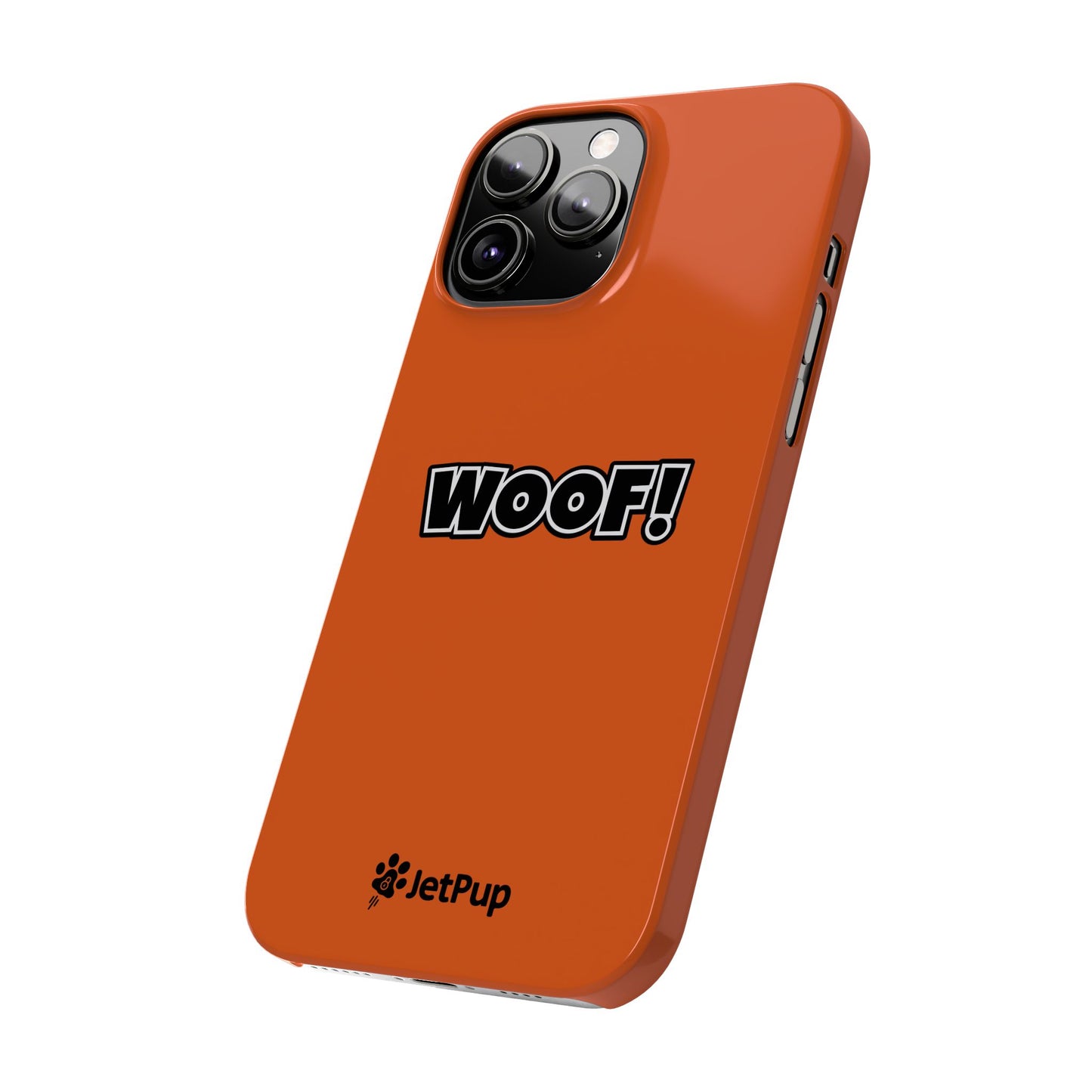 Woof Slim iPhone Cases - Orange