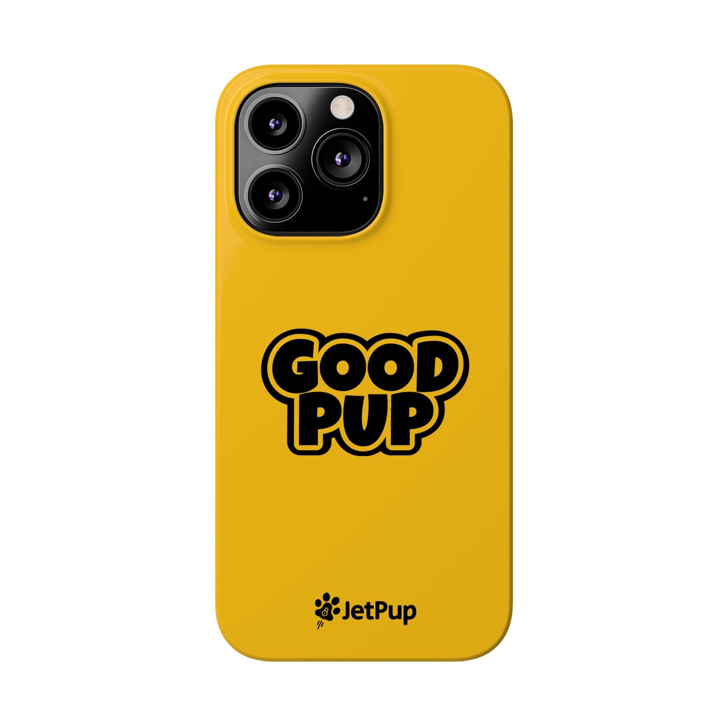 Good Pup Slim iPhone Cases - Yellow