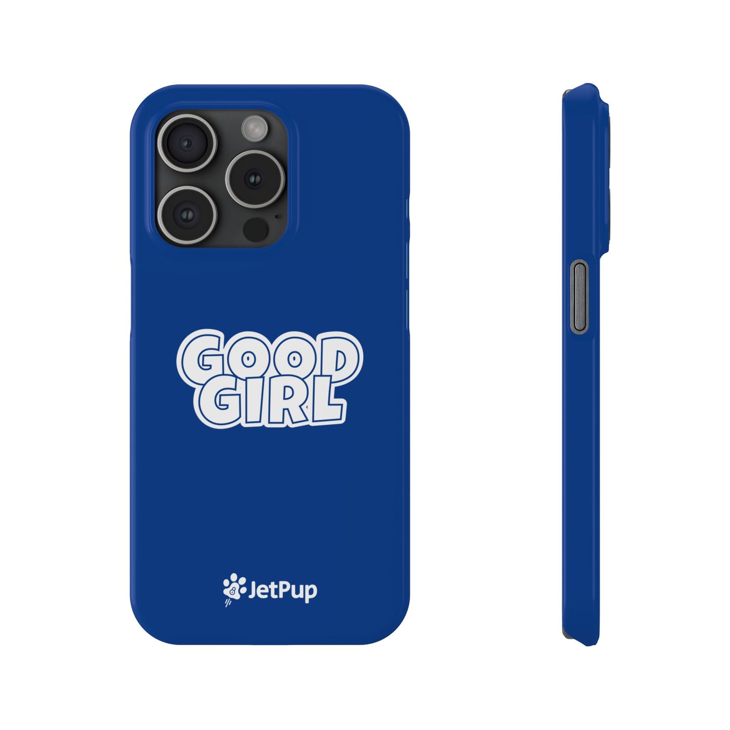 Good Girl Slim iPhone Cases - Blue
