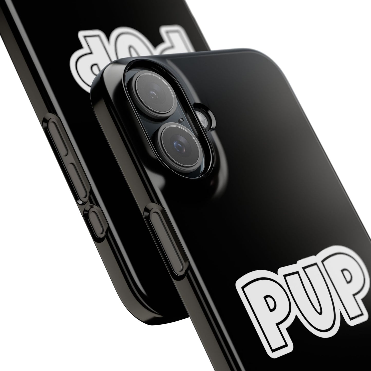 Pup Slim iPhone Cases - Black