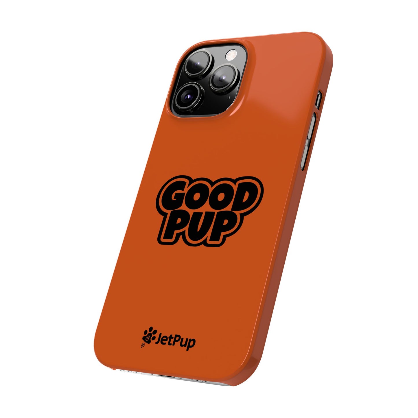 Good Pup Slim iPhone Cases - Orange