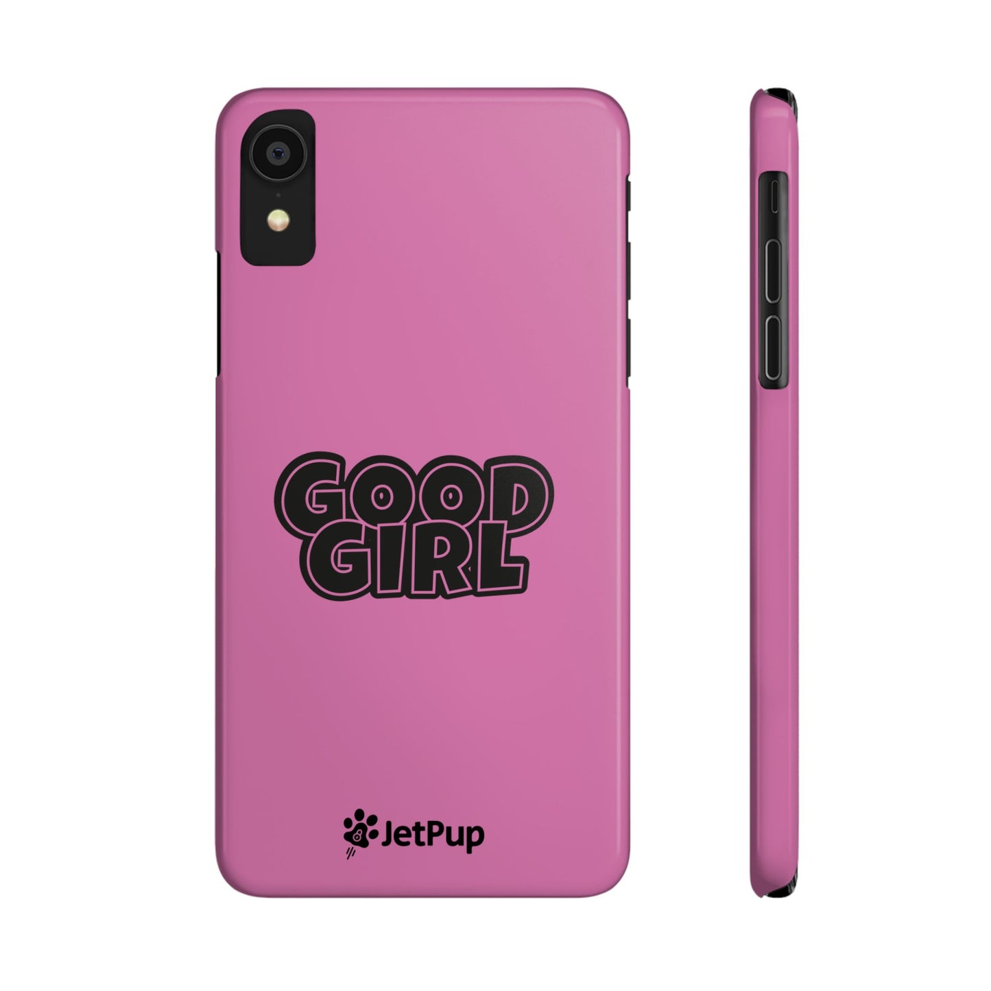 Good Girl Slim iPhone Cases - Pink