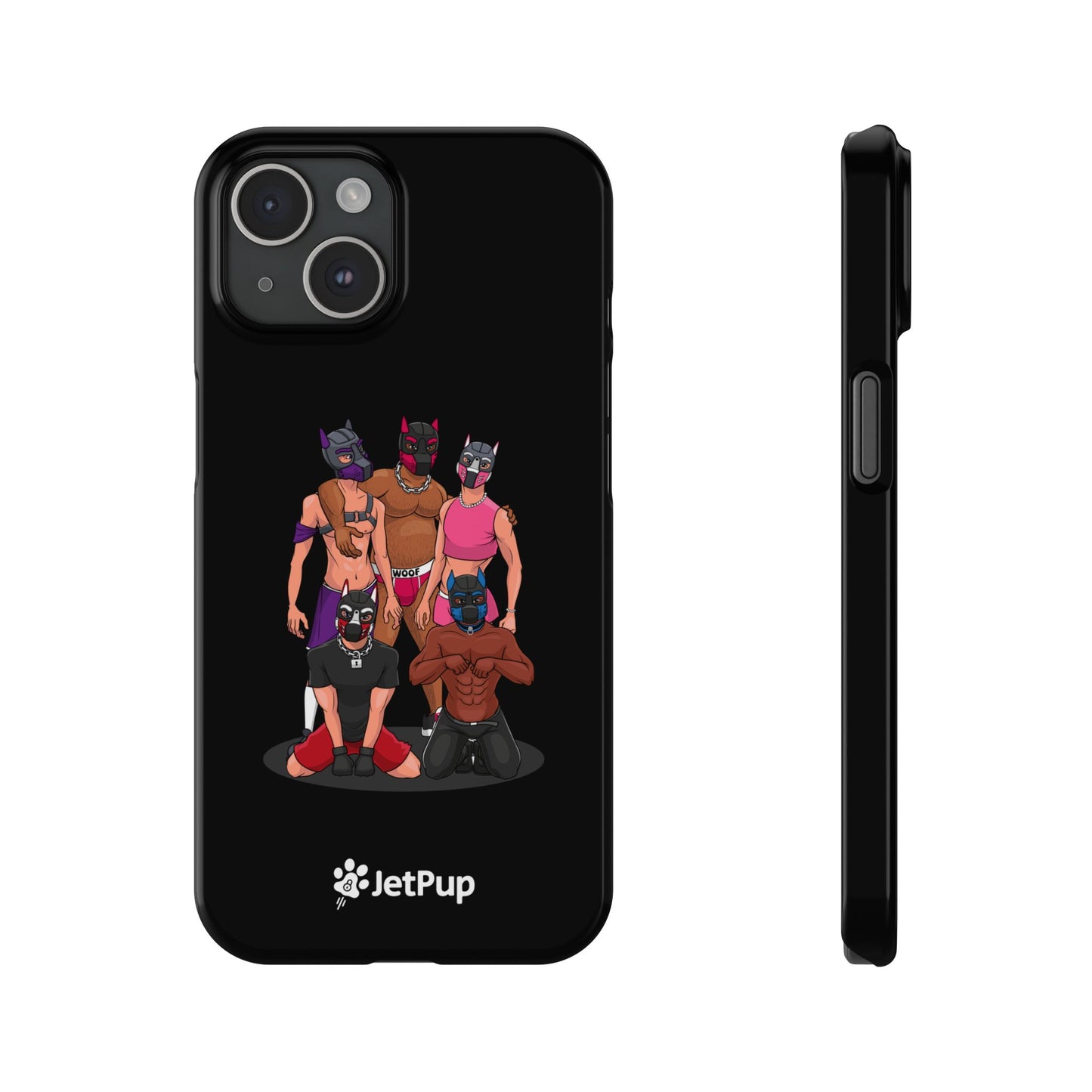 JetPack Slim iPhone Cases - Black