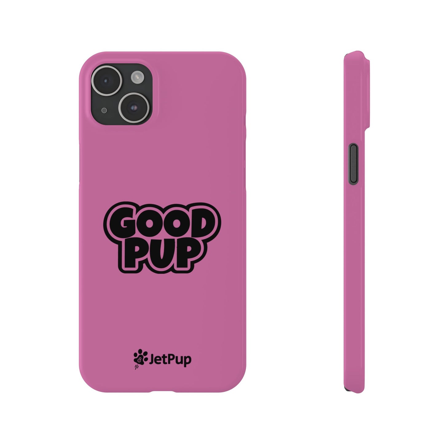 Good Pup Slim iPhone Cases - Pink
