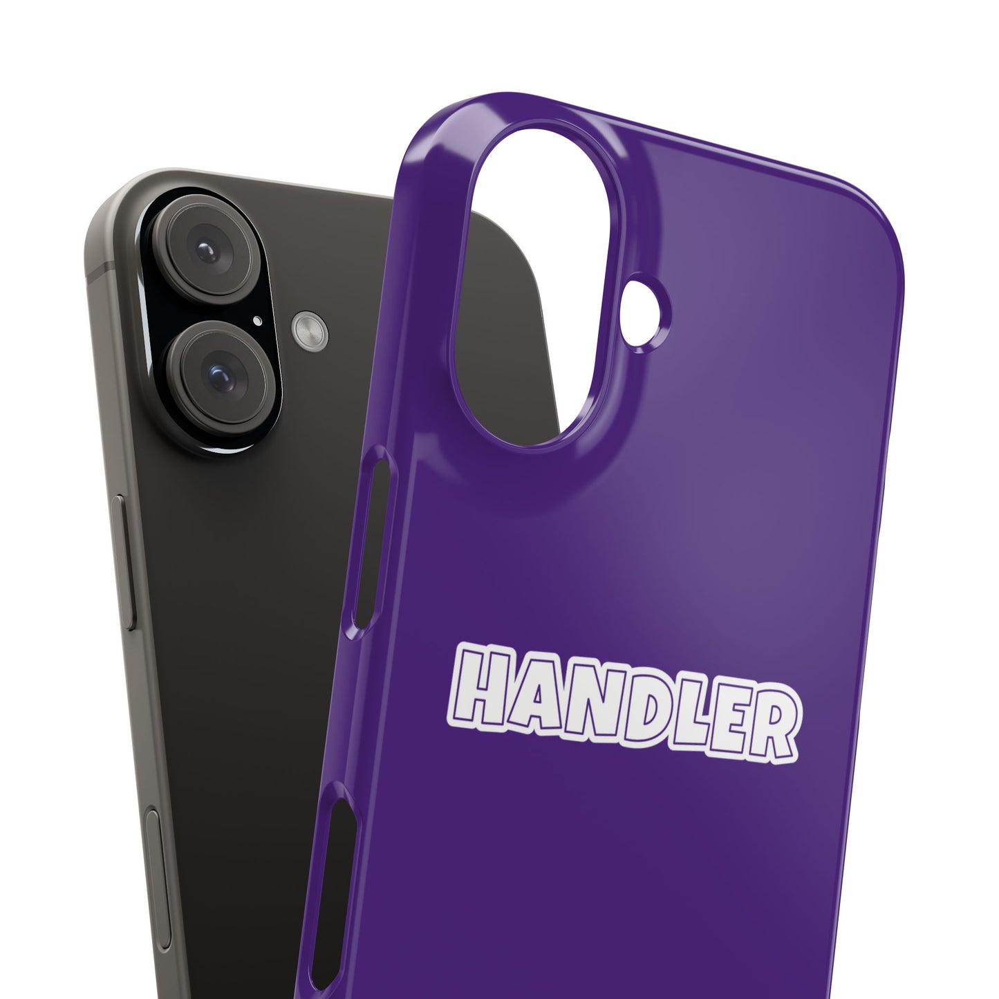 Handler Slim iPhone Cases - Purple