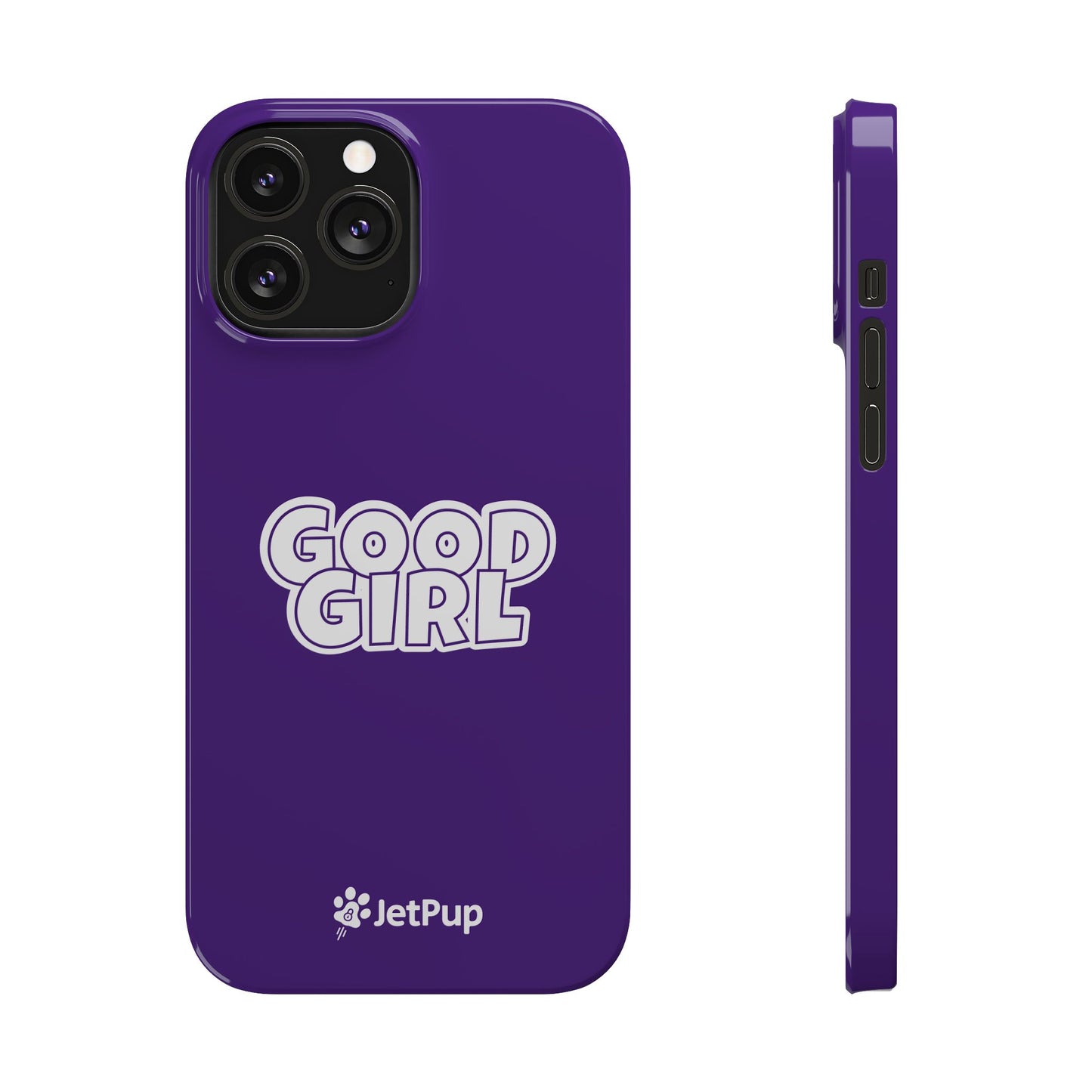 Good Girl Slim iPhone Cases - Purple