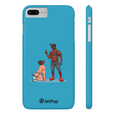 Sir & Pup Slim iPhone Cases - Turquoise