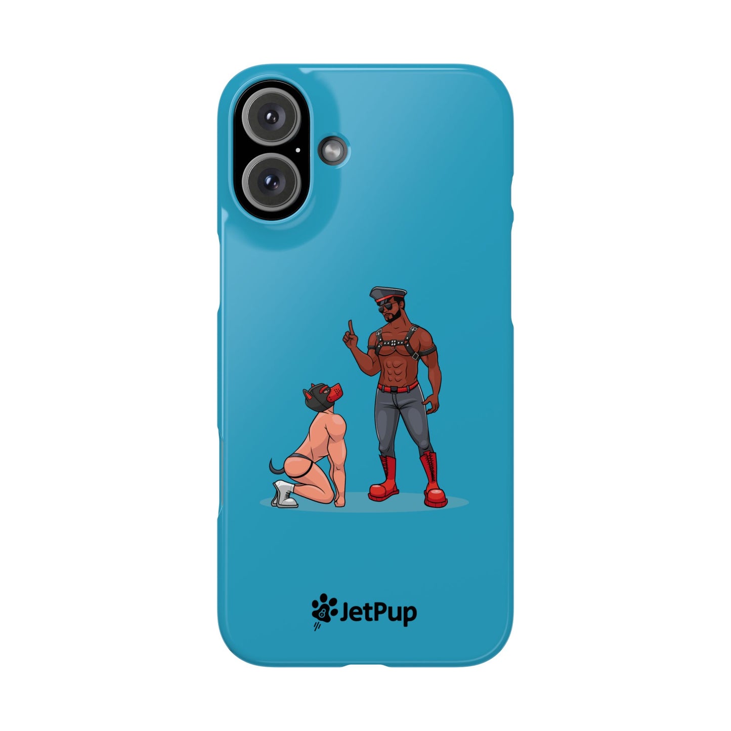 Sir & Pup Slim iPhone Cases - Turquoise