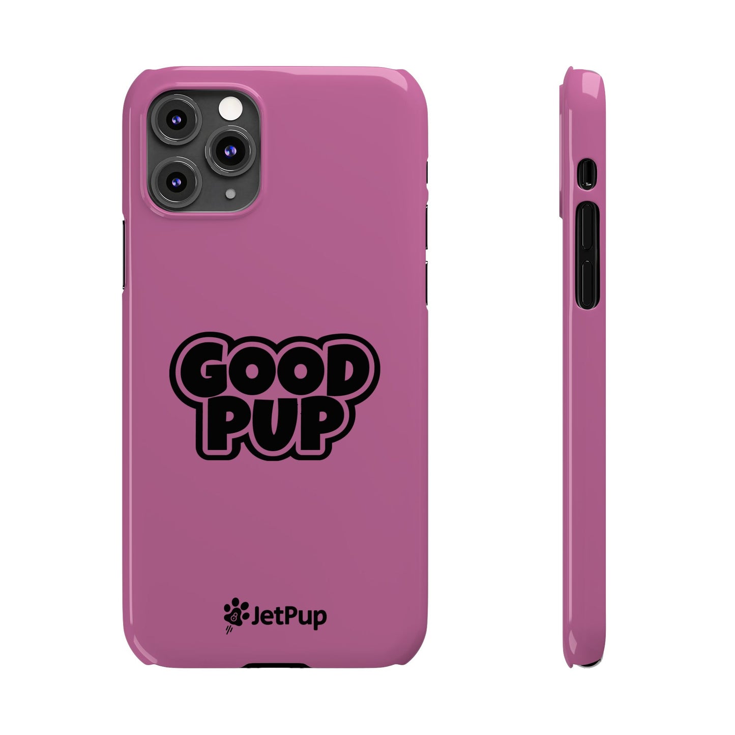 Good Pup Slim iPhone Cases - Pink