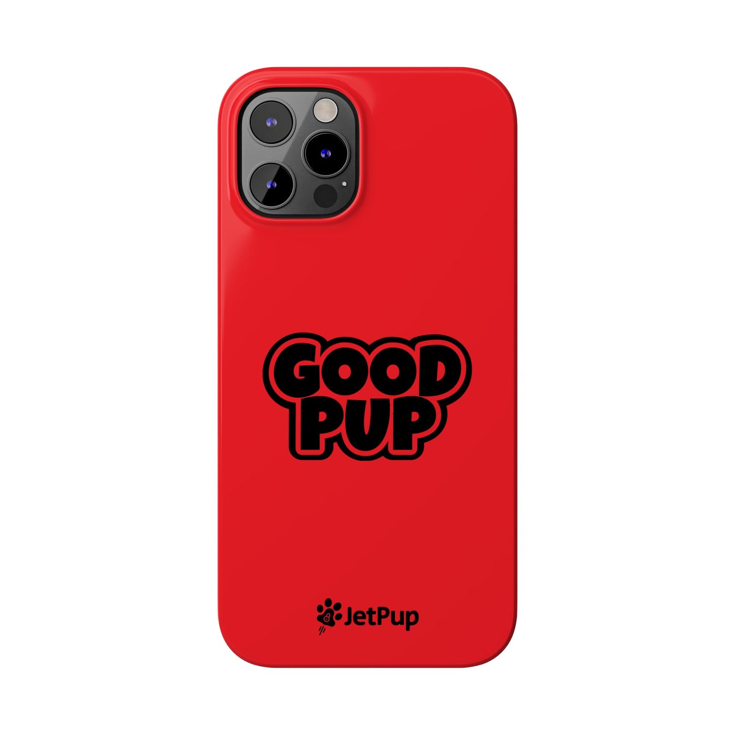 Good Pup Slim iPhone Cases - Red