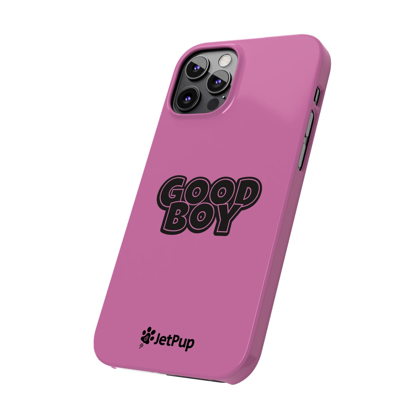 Good Boy Slim iPhone Cases - Pink