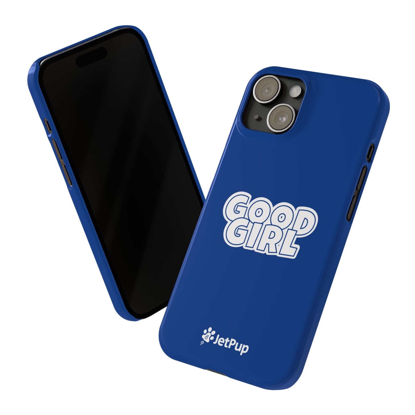 Good Girl Slim iPhone Cases - Blue