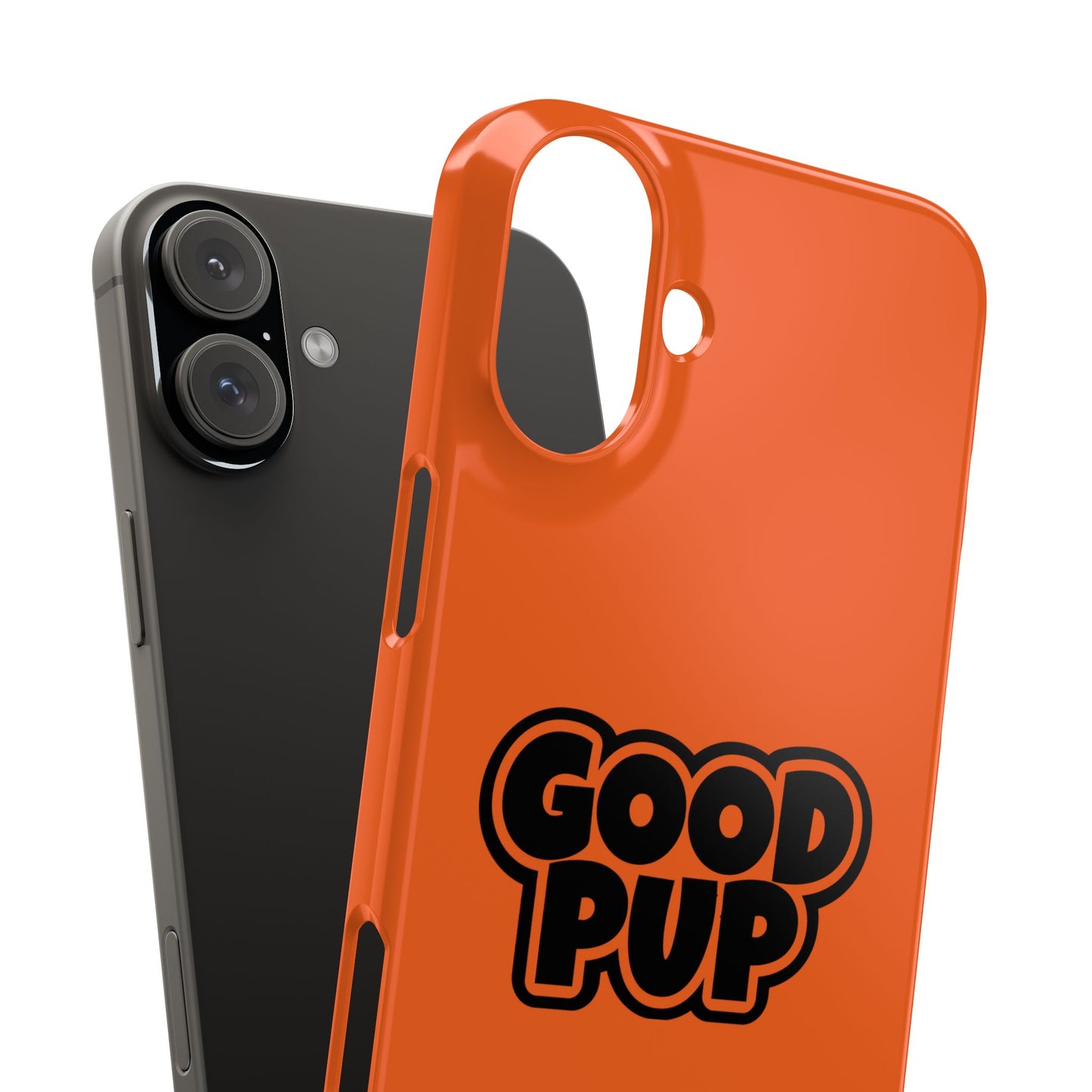Good Pup Slim iPhone Cases - Orange