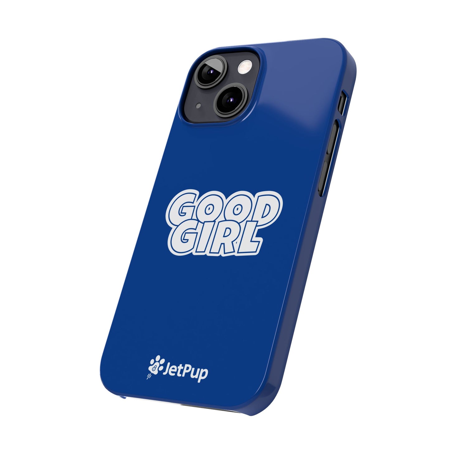 Good Girl Slim iPhone Cases - Blue