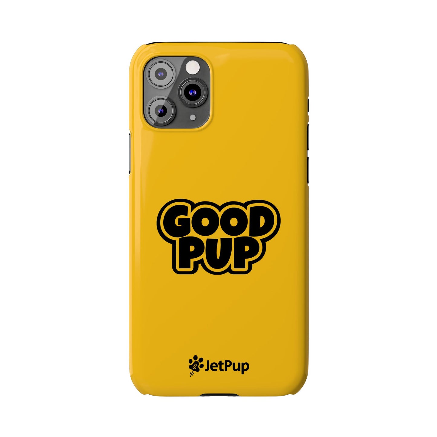 Good Pup Slim iPhone Cases - Yellow
