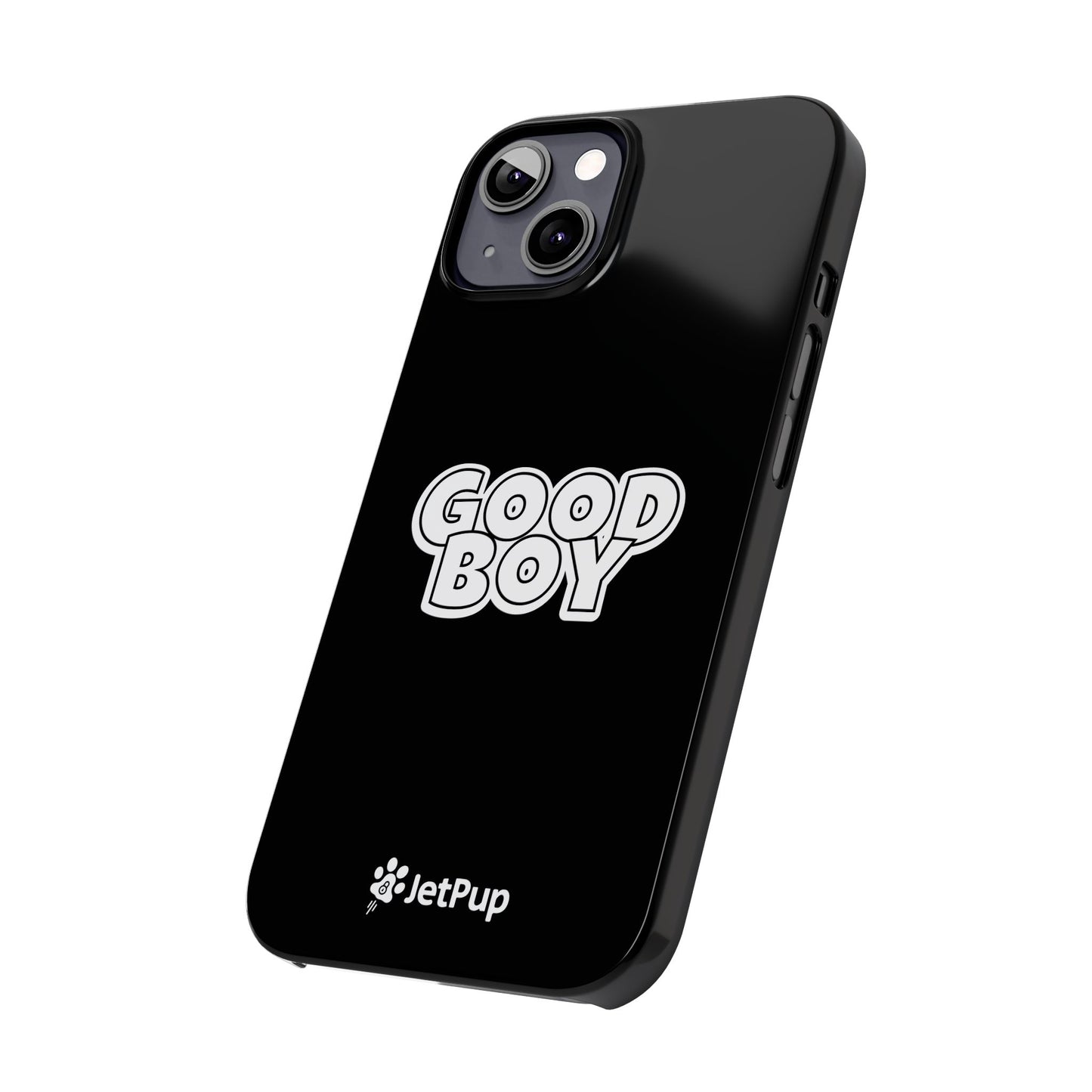 Good Boy Slim iPhone Cases - Black
