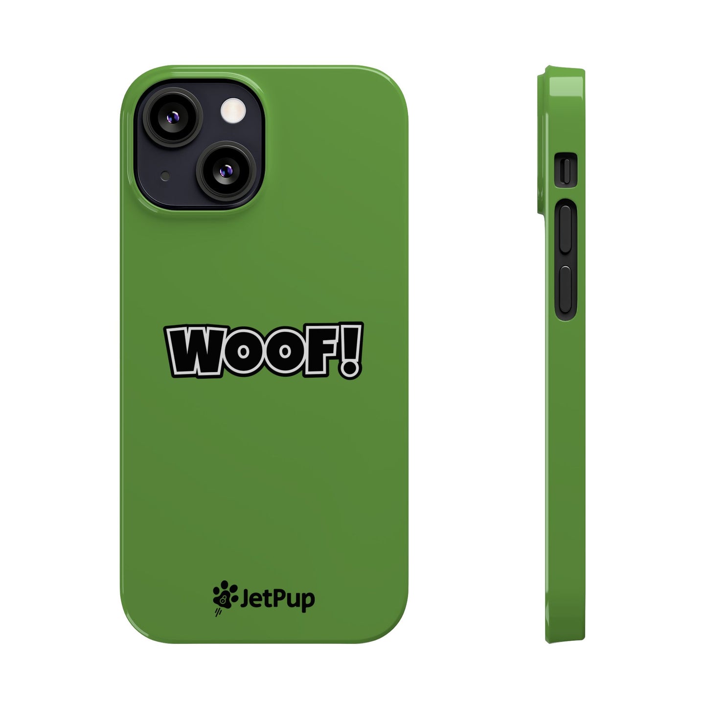 Woof Slim iPhone Cases - Green