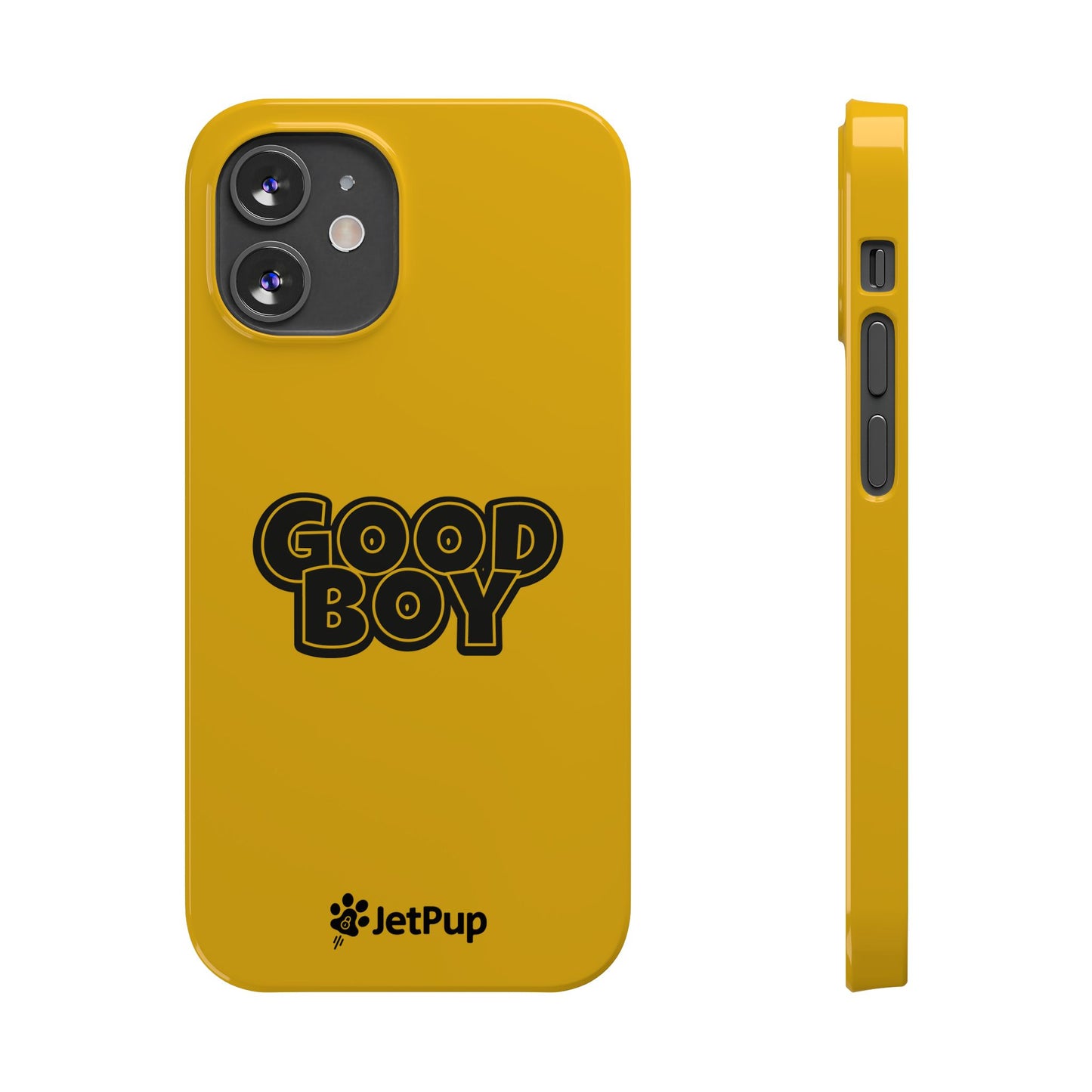Good Boy Slim iPhone Cases - Yellow